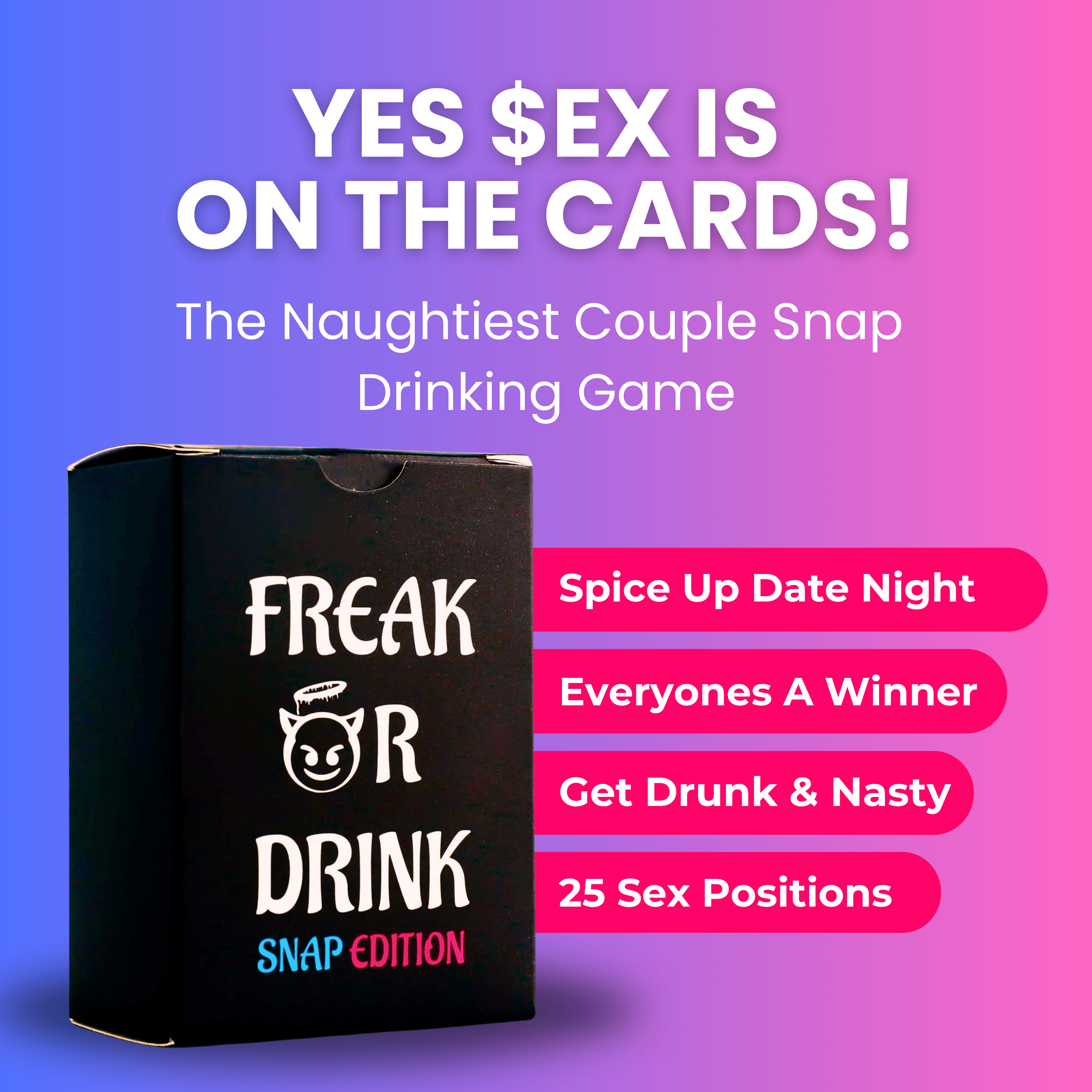 Freaky Snap | Freak Or Drink Snap Edition | The Naughtiest Adult Drinking  Snap Game